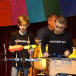 Mallets on stage