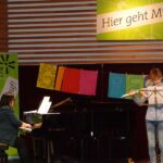 Holzbläser on stage