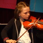 Violine on stage