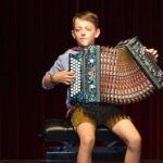 Steirische Harmonika & Kontrabass on stage