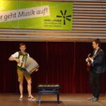 Steirische Harmonika & Kontrabass on stage