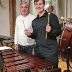 Ben Tösch (Schlagwerk) spielt beim Jugendsinfonieorchester Burgenland