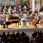Ben Tösch (Schlagwerk) spielt beim Jugendsinfonieorchester Burgenland