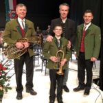 Jakob Rinnhofer (Flügelhorn) spielt beim Musikverein Kreuzberg