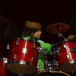 Drums on stage