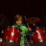 Drums on stage