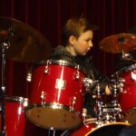 Drums on stage