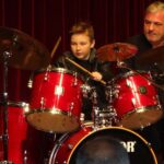 Drums on stage