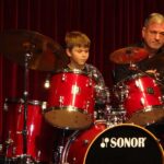 Drums on stage