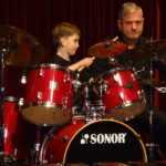 Drums on stage