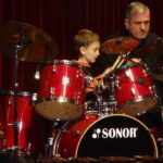 Drums on stage