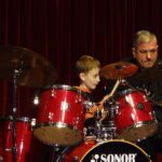 Drums on stage