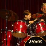 Drums on stage