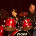 Drums on stage