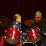 Drums on stage