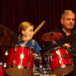 Drums on stage