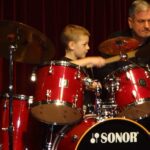 Drums on stage