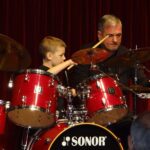 Drums on stage