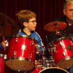 Drums on stage
