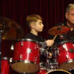 Drums on stage