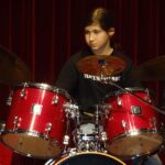 Drums on stage