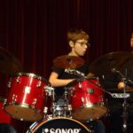 Drums on stage