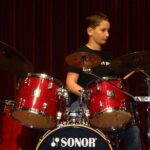 Drums on stage