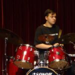Drums on stage