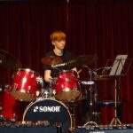 Drums on stage
