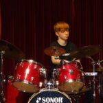 Drums on stage