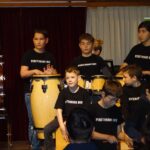 Drums on stage