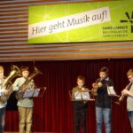 Blechbläser on stage