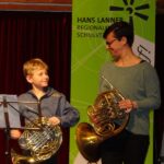 Blechbläser on stage