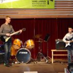 E-Gitarren on stage