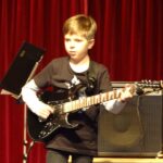 E-Gitarren on stage