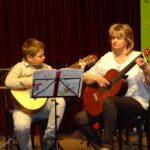 Gitarren & Zither on stage