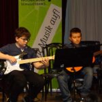 Gitarren & Zither on stage
