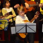 Gesang & Gitarren on stage
