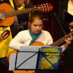 Gesang & Gitarren on stage