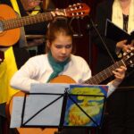 Gesang & Gitarren on stage