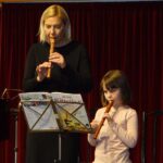 Holzbläser Minis on stage