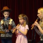 Holzbläser Minis on stage