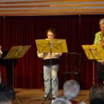 Holzbläser Minis on stage