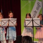 Holzbläser Minis on stage