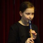 Holzbläser Minis on stage