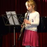 Holzbläser Minis on stage