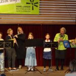 Holzbläser Minis on stage