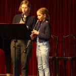 Holzbläser on stage