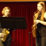 Holzbläser on stage