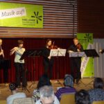 Holzbläser on stage